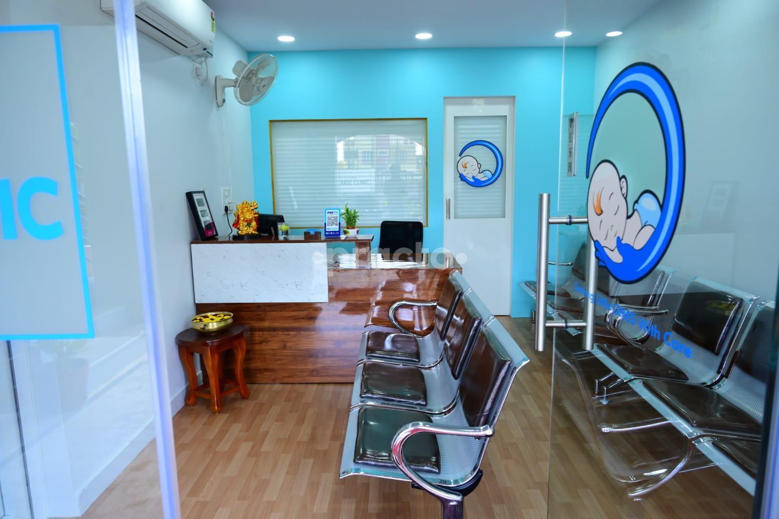 Reception Area at Kidz Clinic Horamavu Bangalore