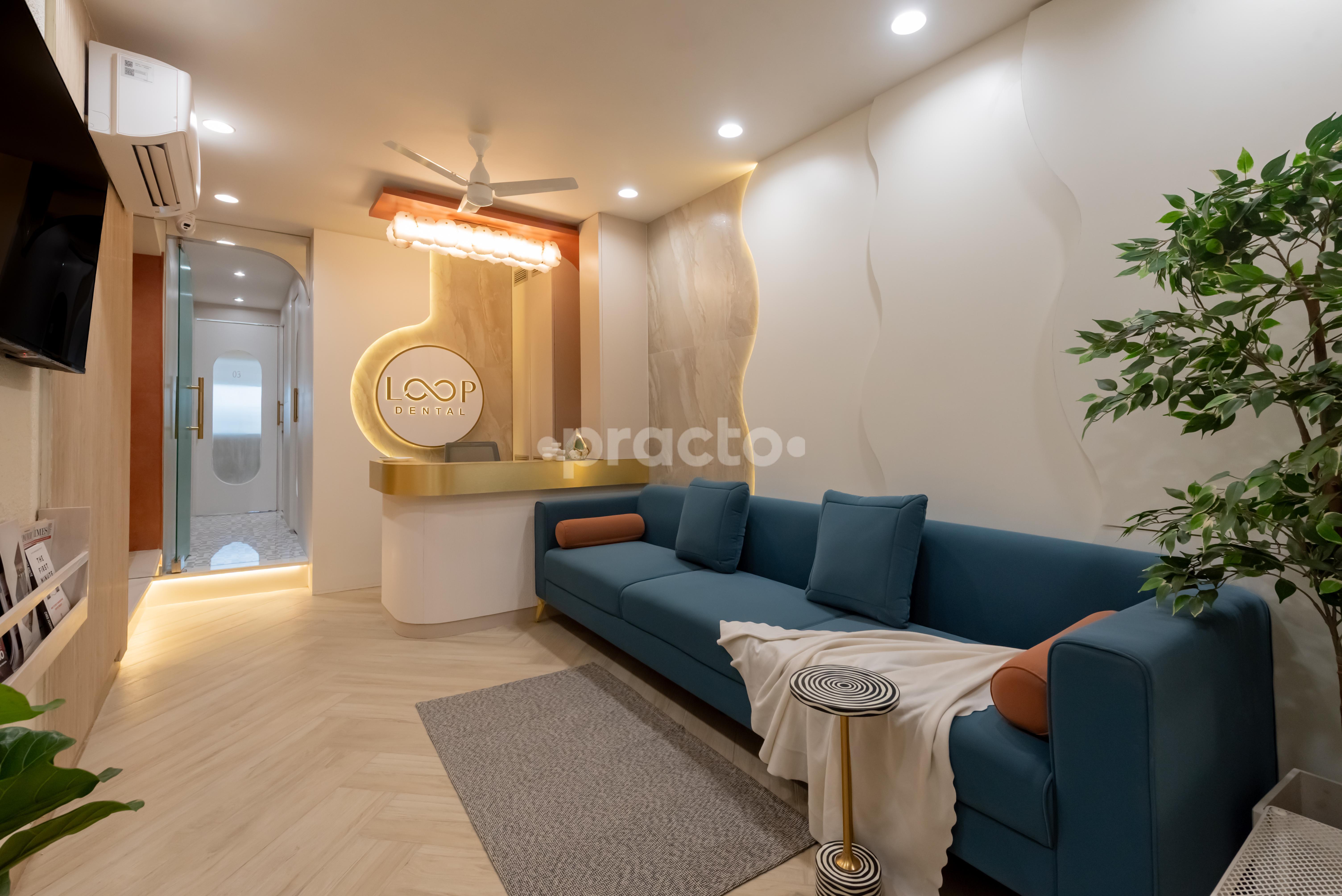 Reception Area at Loop Dental Chembur East Mumbai