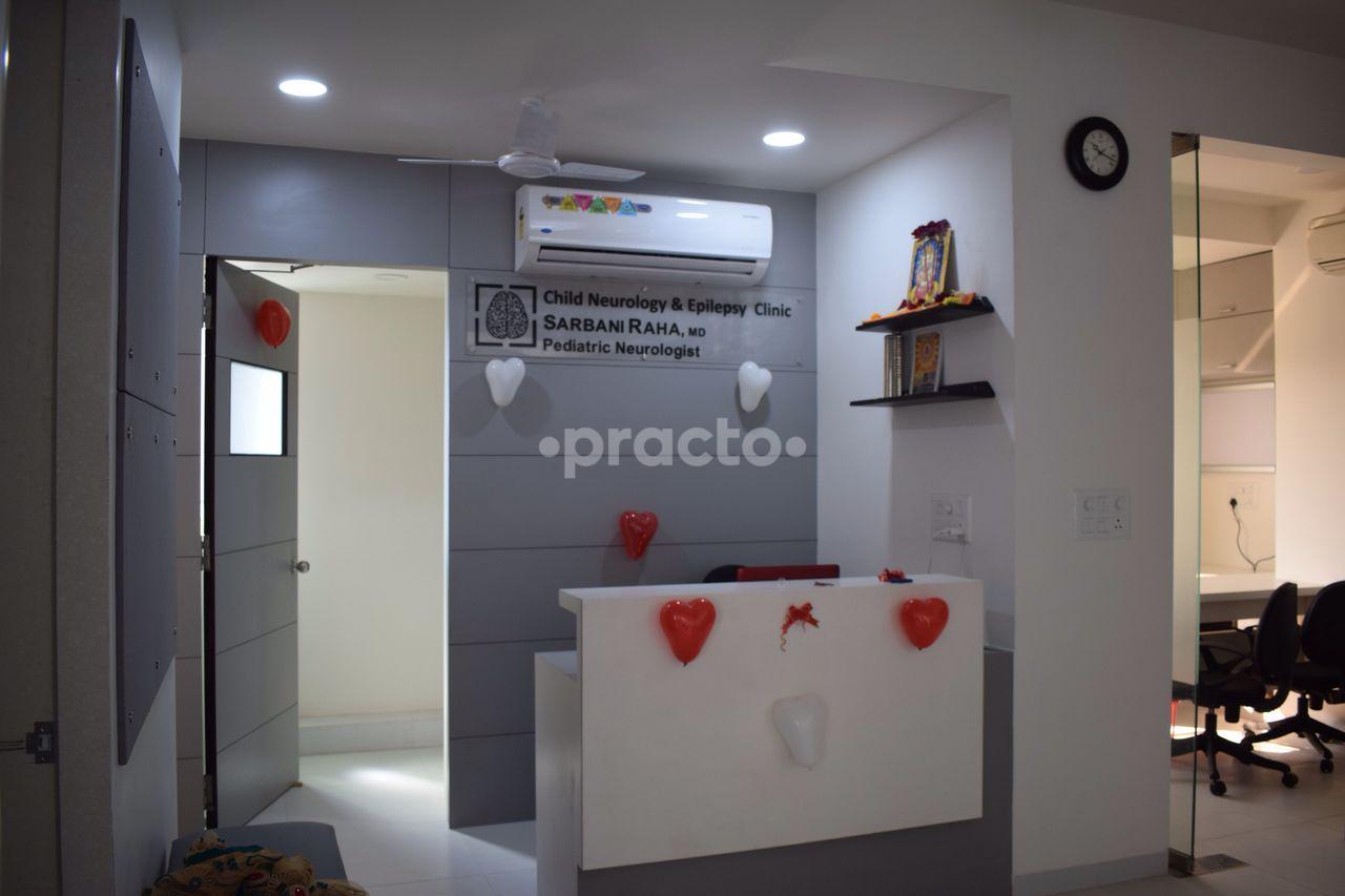 Reception at Child Neurology & Epilepsy Clinic Makarpura Vadodara