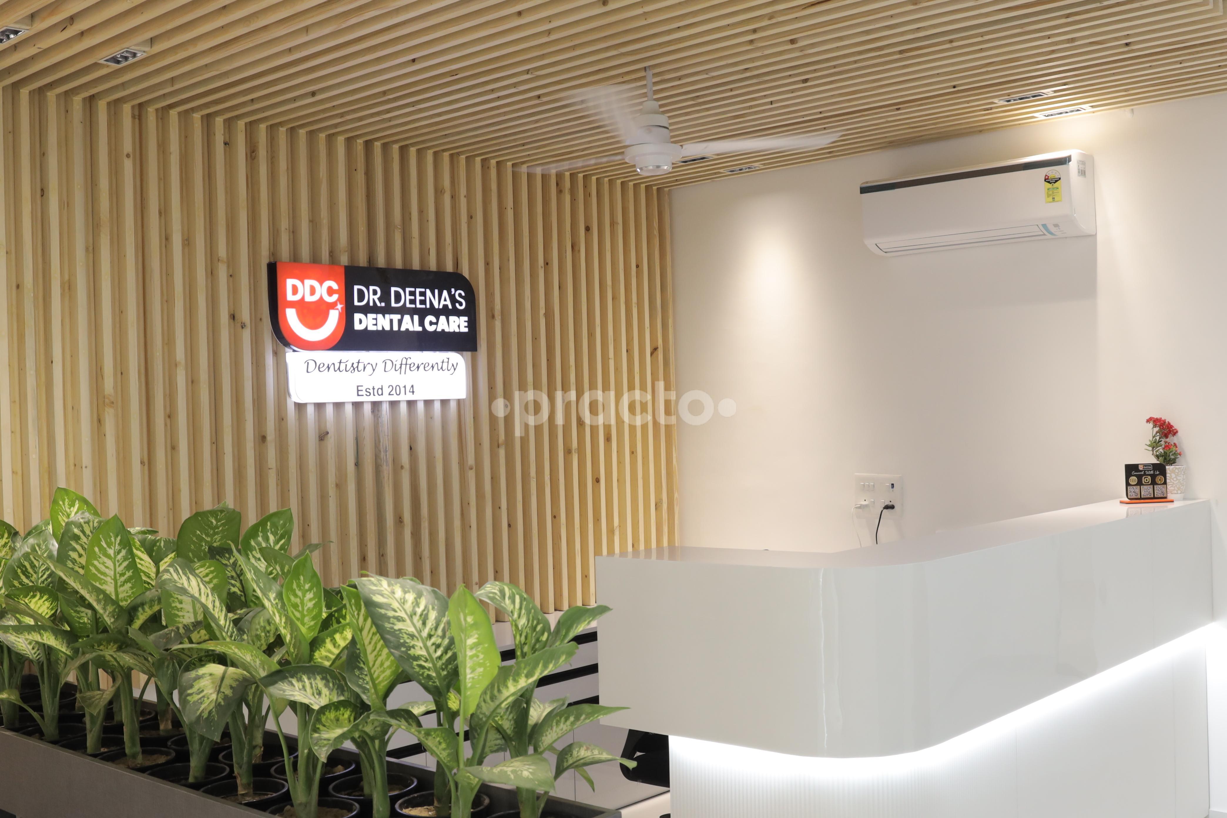 Waiting Area at Dr.  Deena's Dental Care Sector 122 Noida