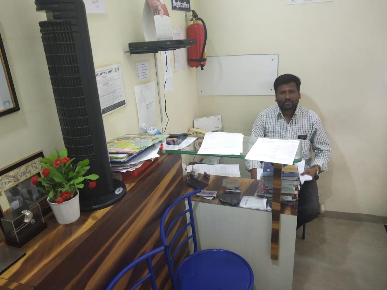 Reception at Blooming Buds Clinic and Diagnostic Center Magarpatta City Pune