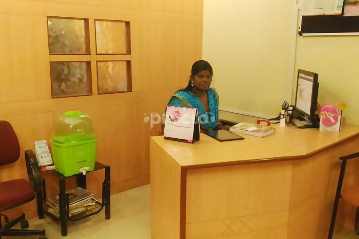 Reception at Twacha Skin and Hair Clinic Aundh Pune