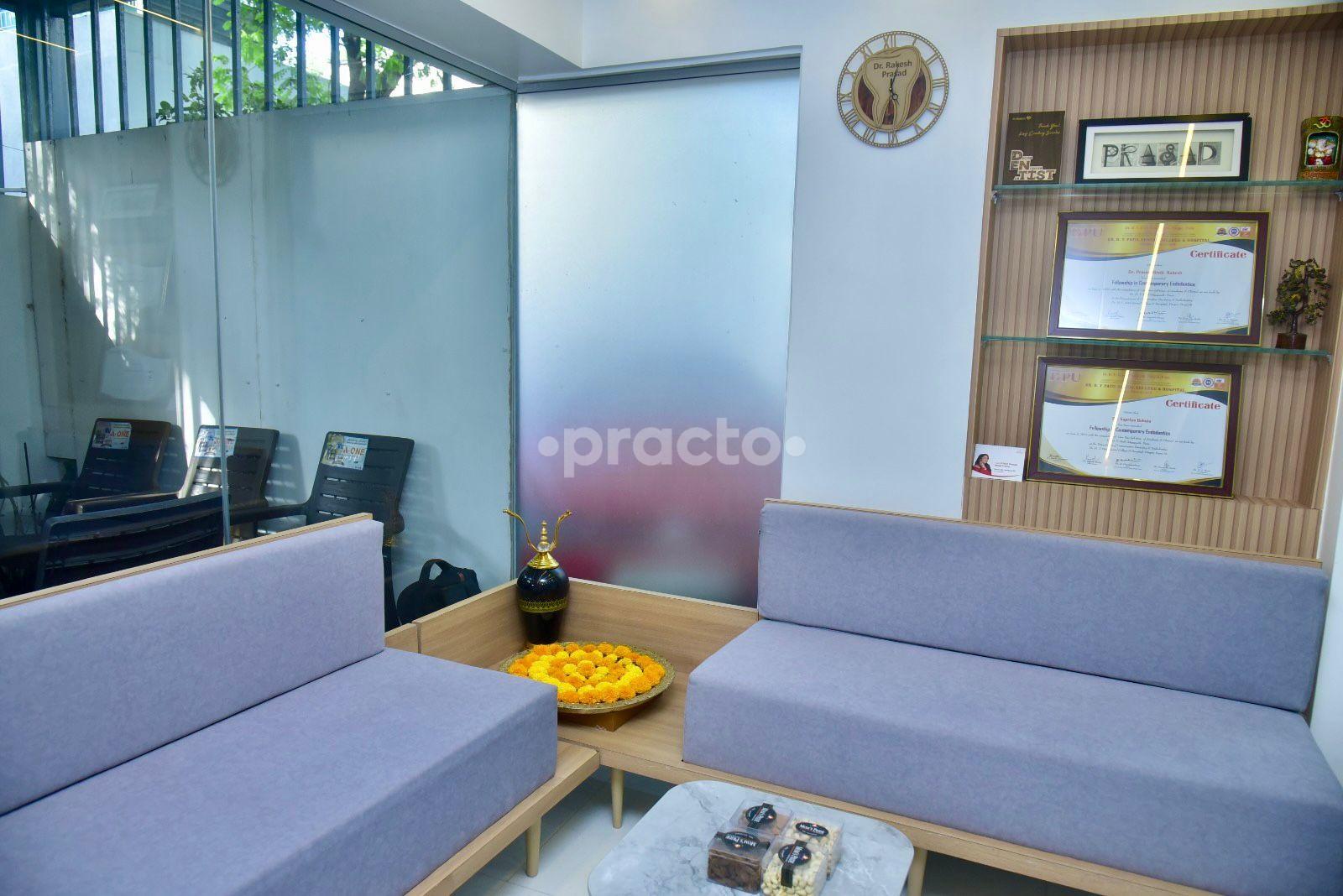 Reception Area at Dr. R R Prasad'S Total Dentistry Dental Clinic Nigdi-Pradhikaran Pune