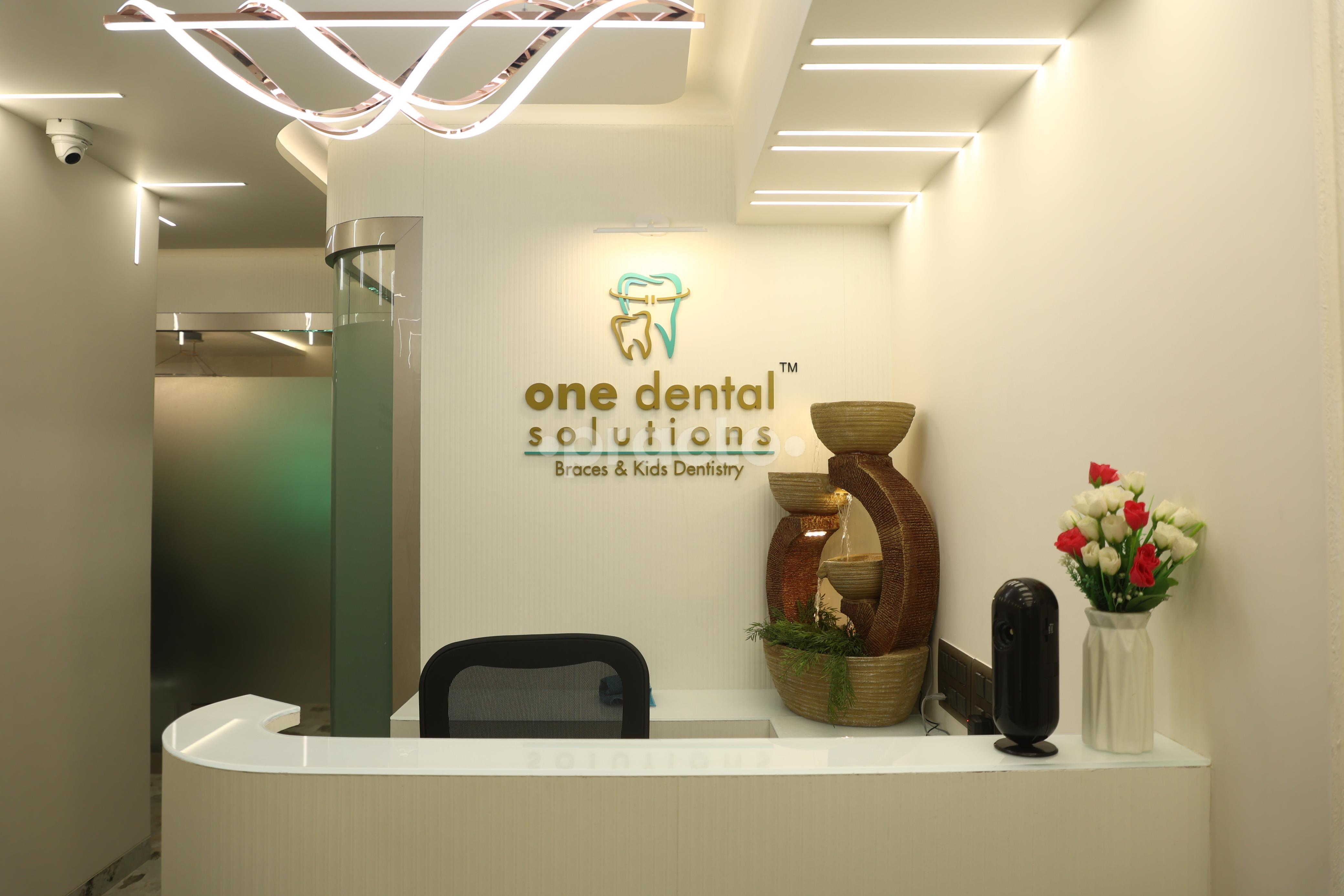 Reception Area at One Dental Solutions Malad West Mumbai