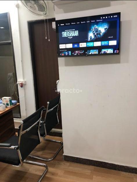 Waiting Area at Dr. Vikas Yadav Dental Clinic Kapashera Delhi