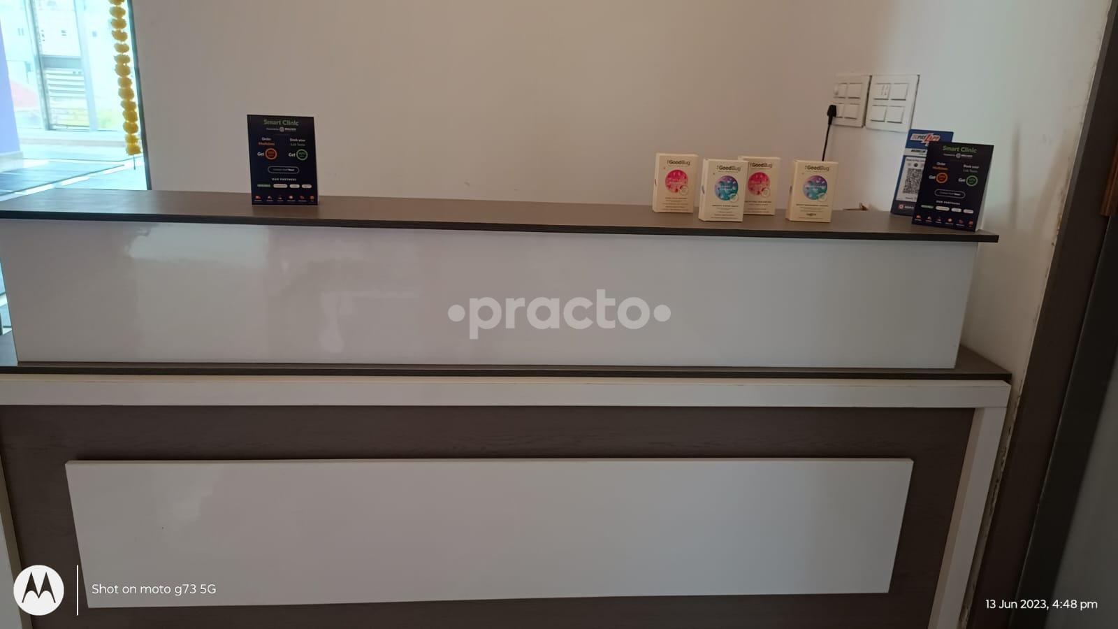 Reception Area at Ziathlon • Sports Medicine Clinic Panduranga Nagar Bangalore