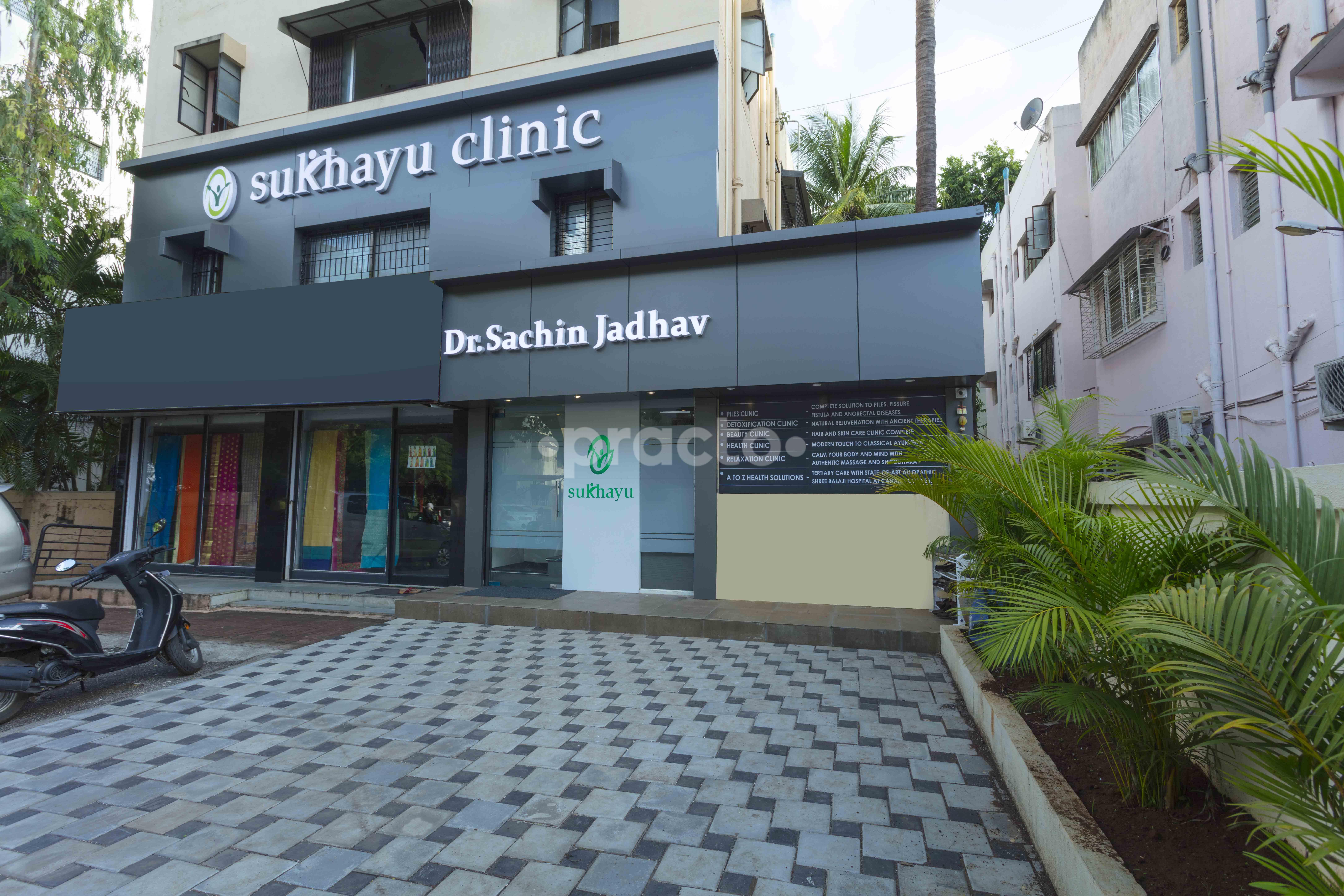 Entrance at Sukhayu Healthcare Pvt Ltd Canada Corner Nashik