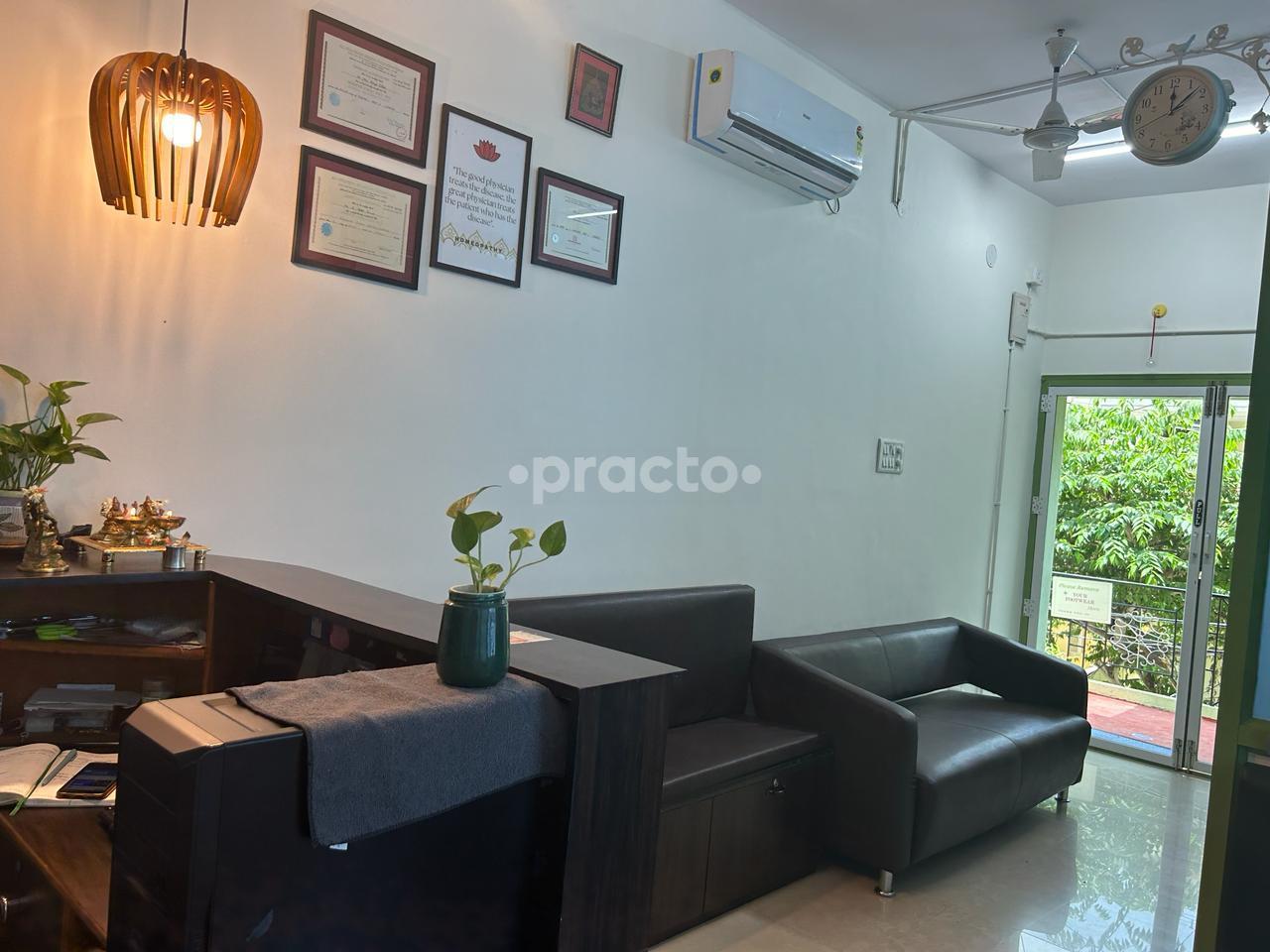 Reception Area at Homeopathy & Healing Clinic Indiranagar Bangalore
