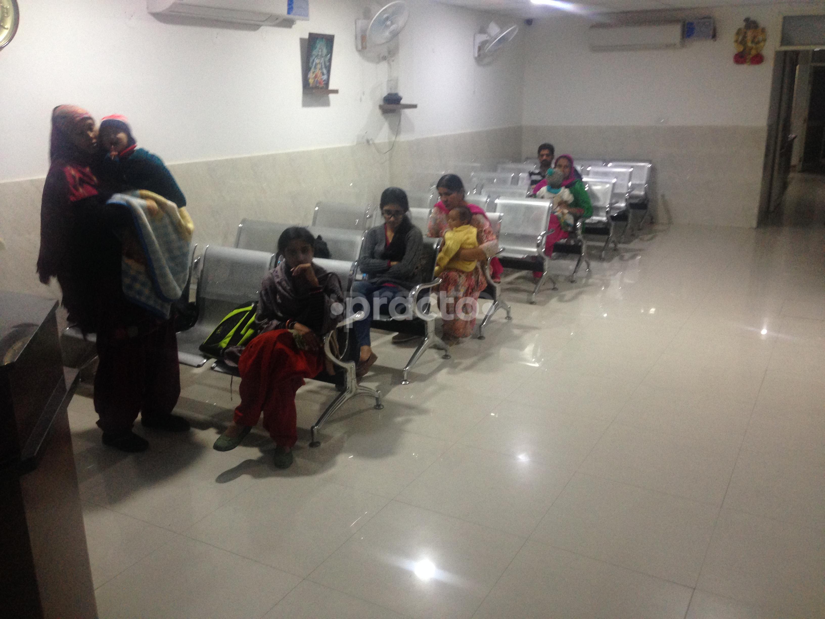 Waiting Area at Dr. Kunal Mahajan Children Hospital Chheharta Amritsar
