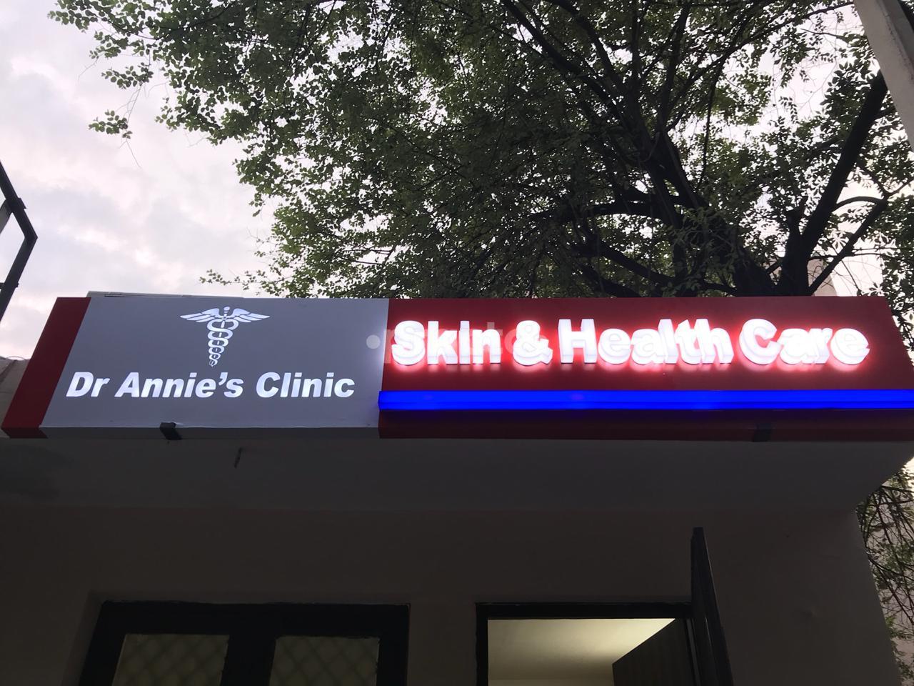 Entrance at Dr. Annie's Clinic- Skin And Health Care Vasant Kunj Delhi