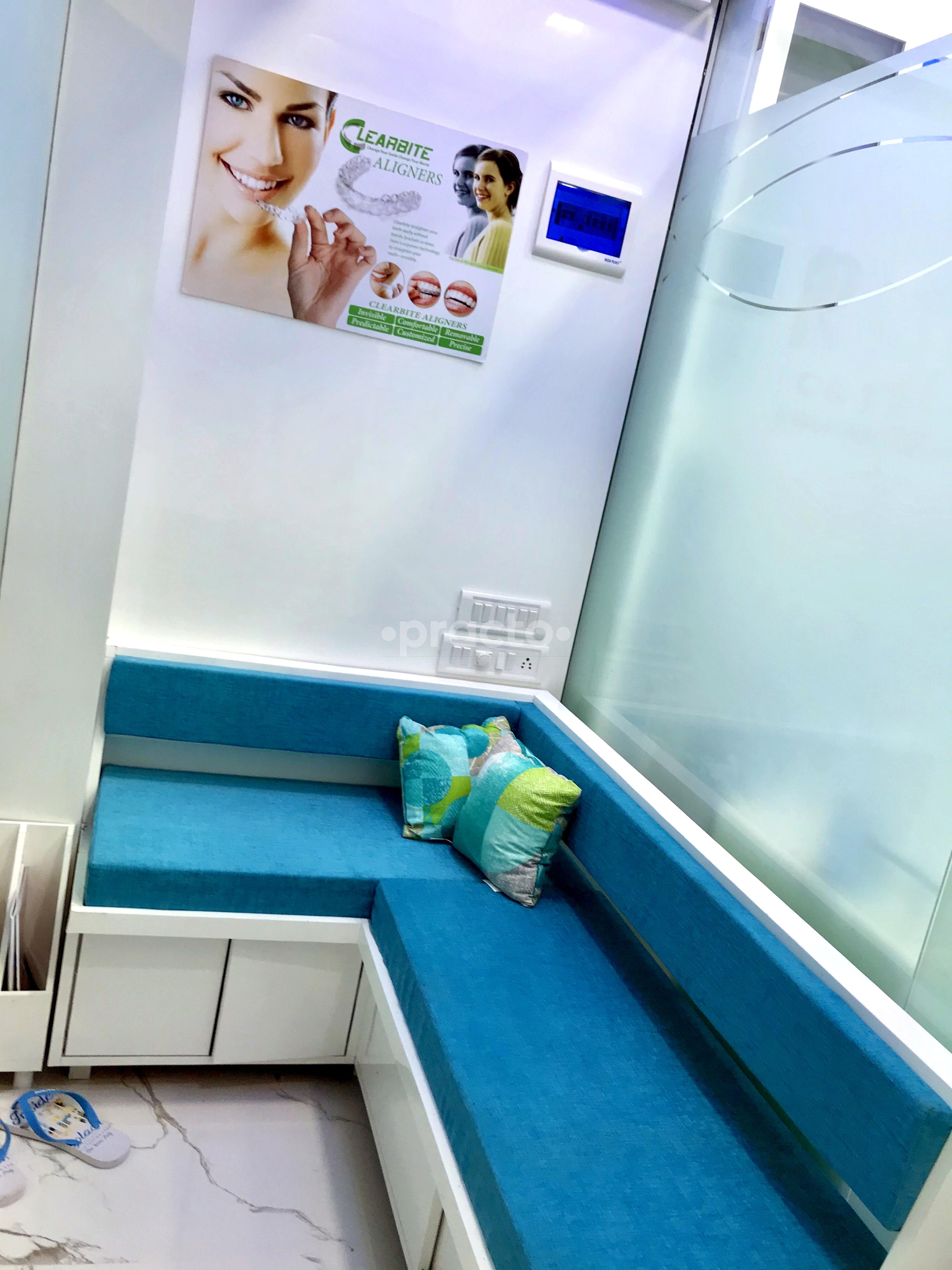 Waiting Area at Bright 32 Dental Care & Orthodontic Centre Kandivali East Mumbai