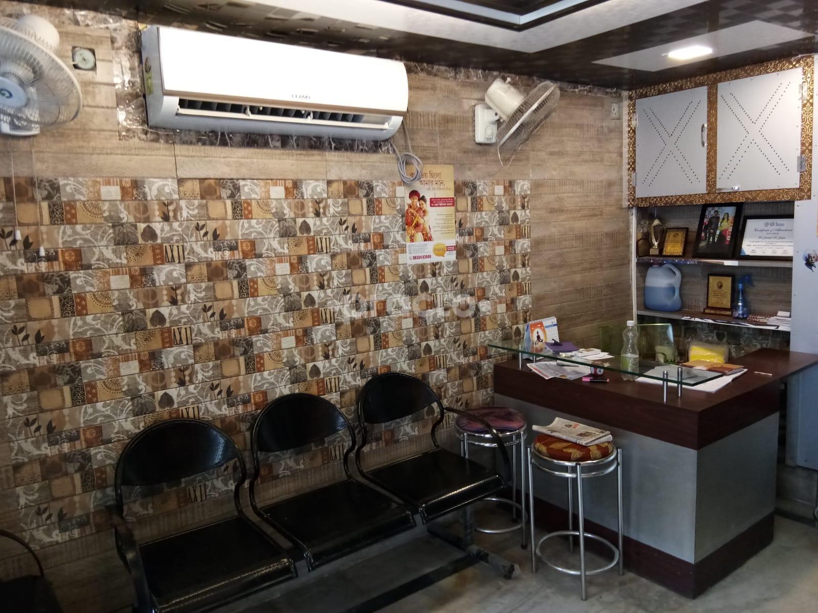 Waiting Area at Dr. Gupta's Clinic Chittaranjan Avenue Kolkata