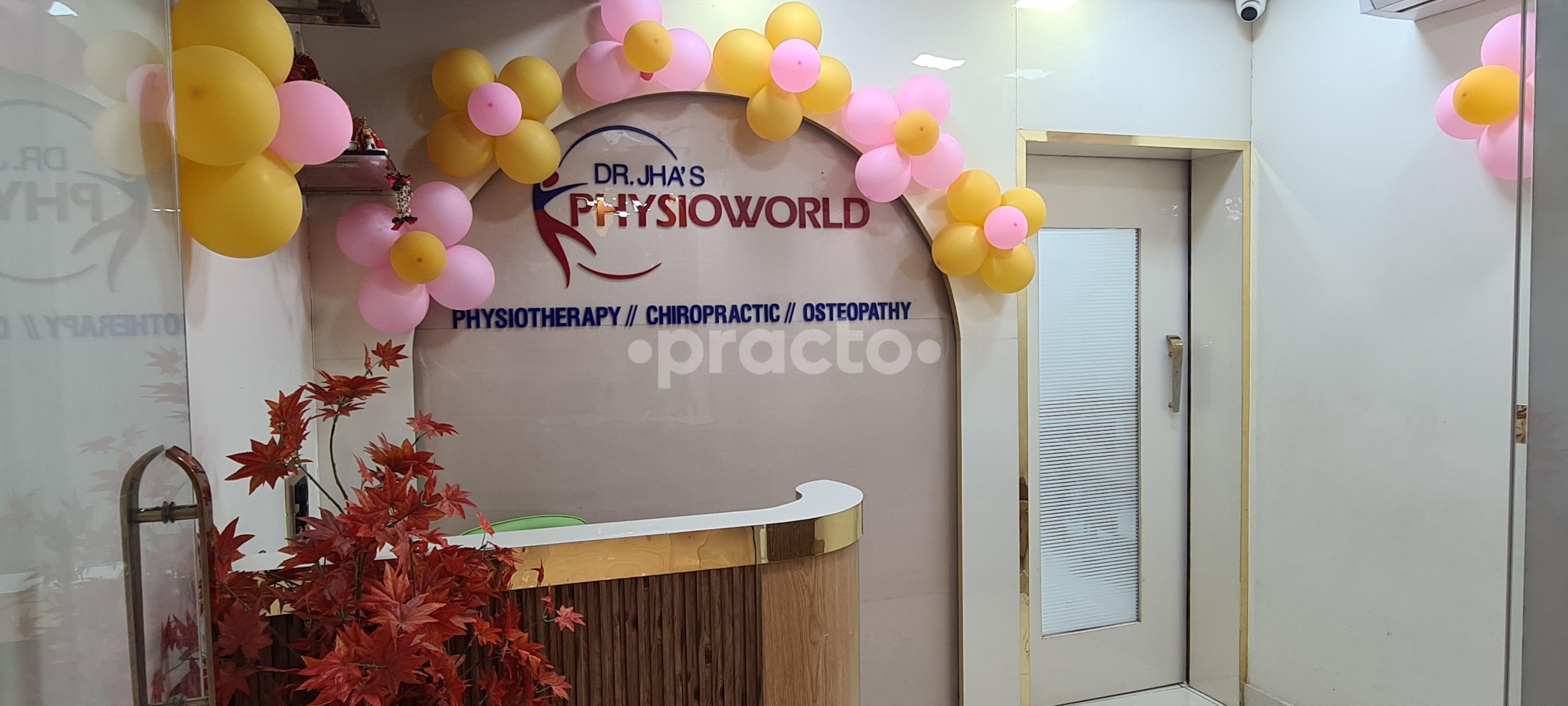 Reception Area at Dr. Jha's Physio World Kurla East Mumbai