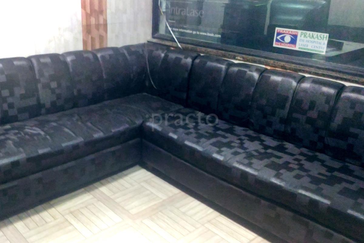Waiting Area at Prakash Eye Hospital Shastri Nagar Meerut