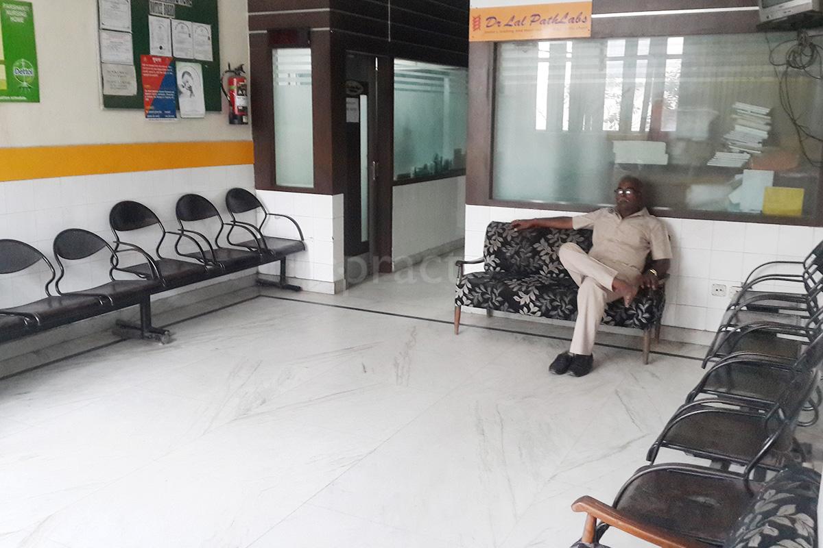 Waiting Area at Prashanti Nursing Home Rohini Delhi