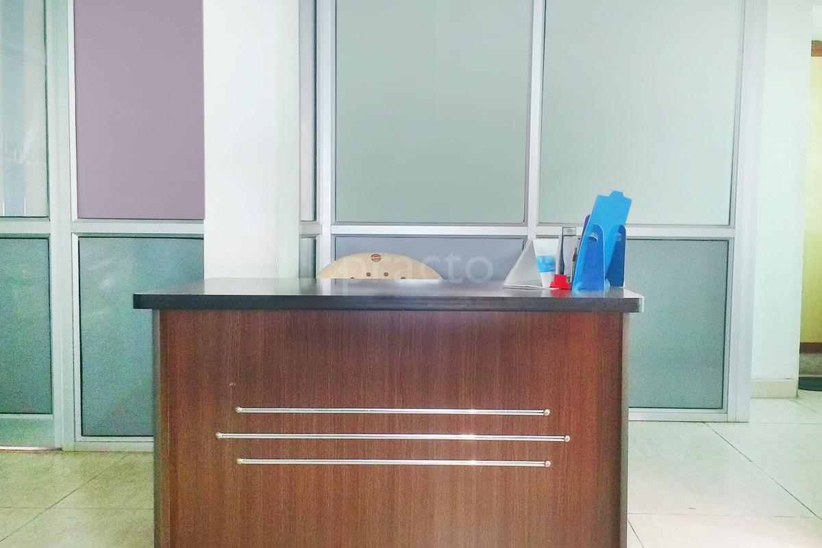 Reception at Pulmo Care Chest Clinic Sama Vadodara