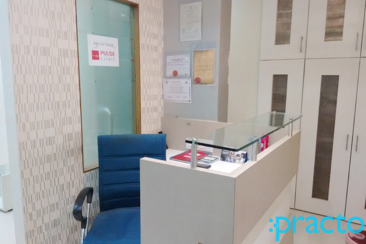 Reception at Pulse Clinic Sinhagad Road Pune