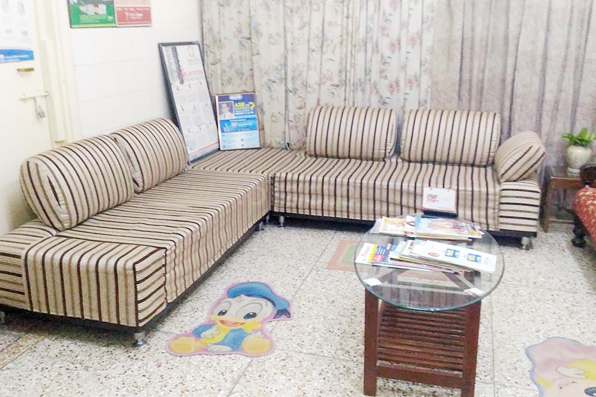 Waiting Area at Rachita Dental Excellence Clinic Mahanagar Lucknow