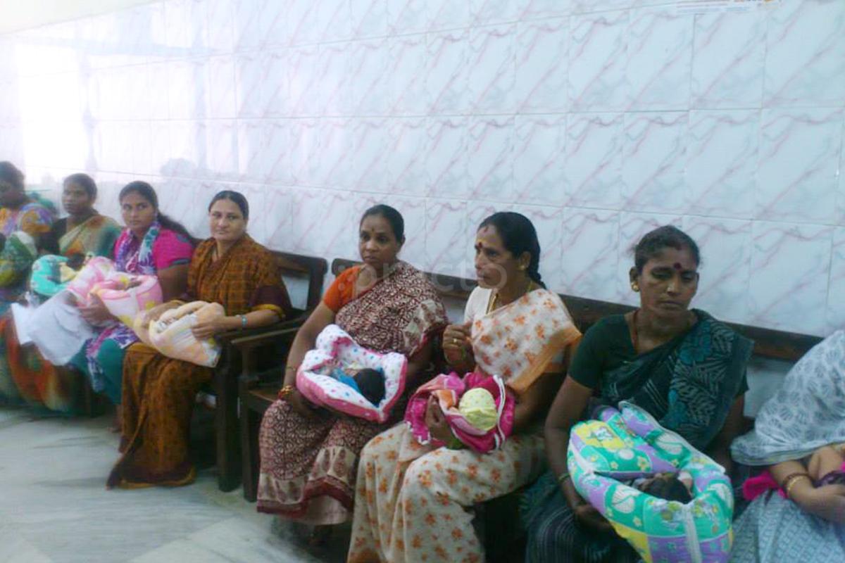 Waiting Area at Radhetri Nethralaya T Nagar Chennai