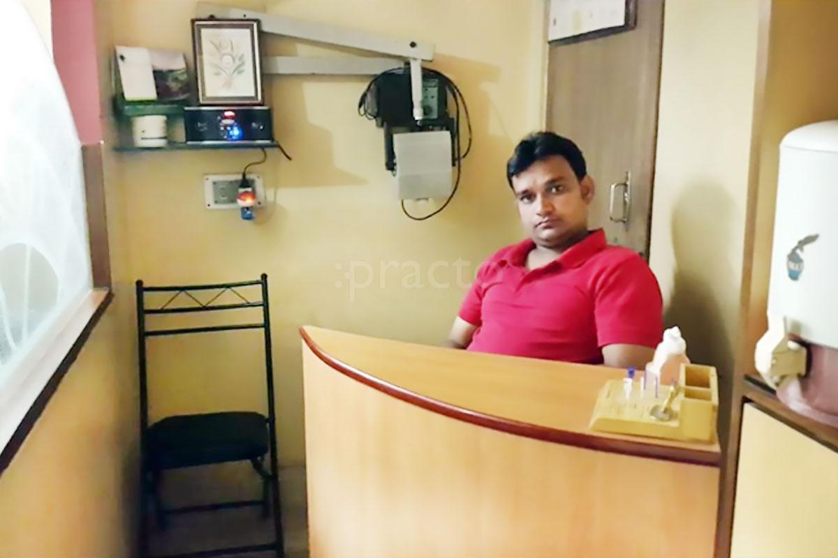 Reception at Radiant Smile Durgapura Jaipur