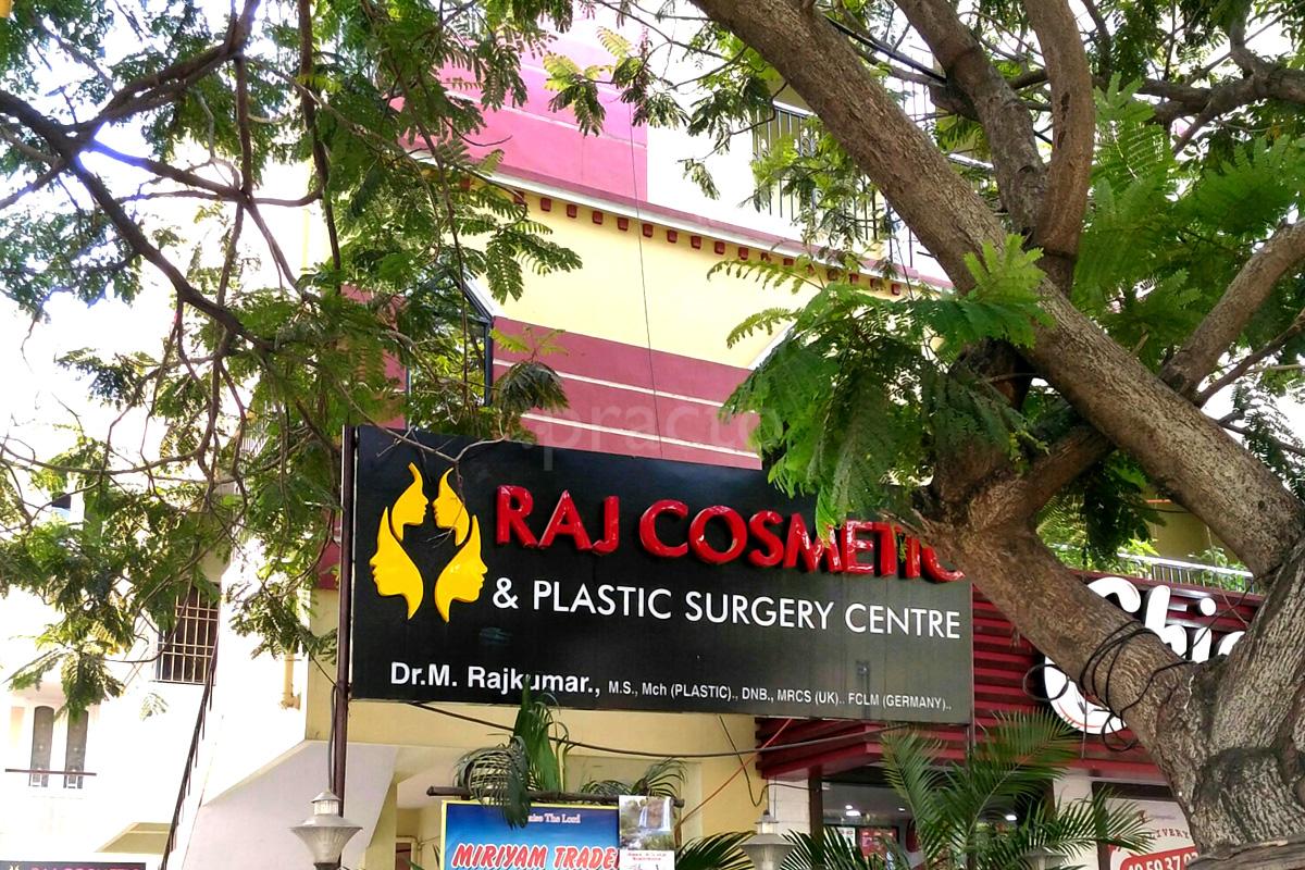 Entrance at Raj Cosmetic And Plastic Surgery & Nethra Eye Care Mogappair West Chennai