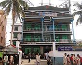 Entrance at Rajeshwar Hospital Kankarbagh Patna