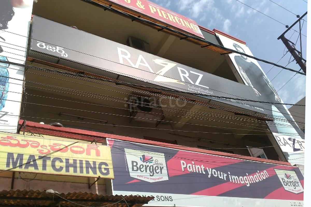 Entrance at Razrz SalonStudio Nallakunta Hyderabad