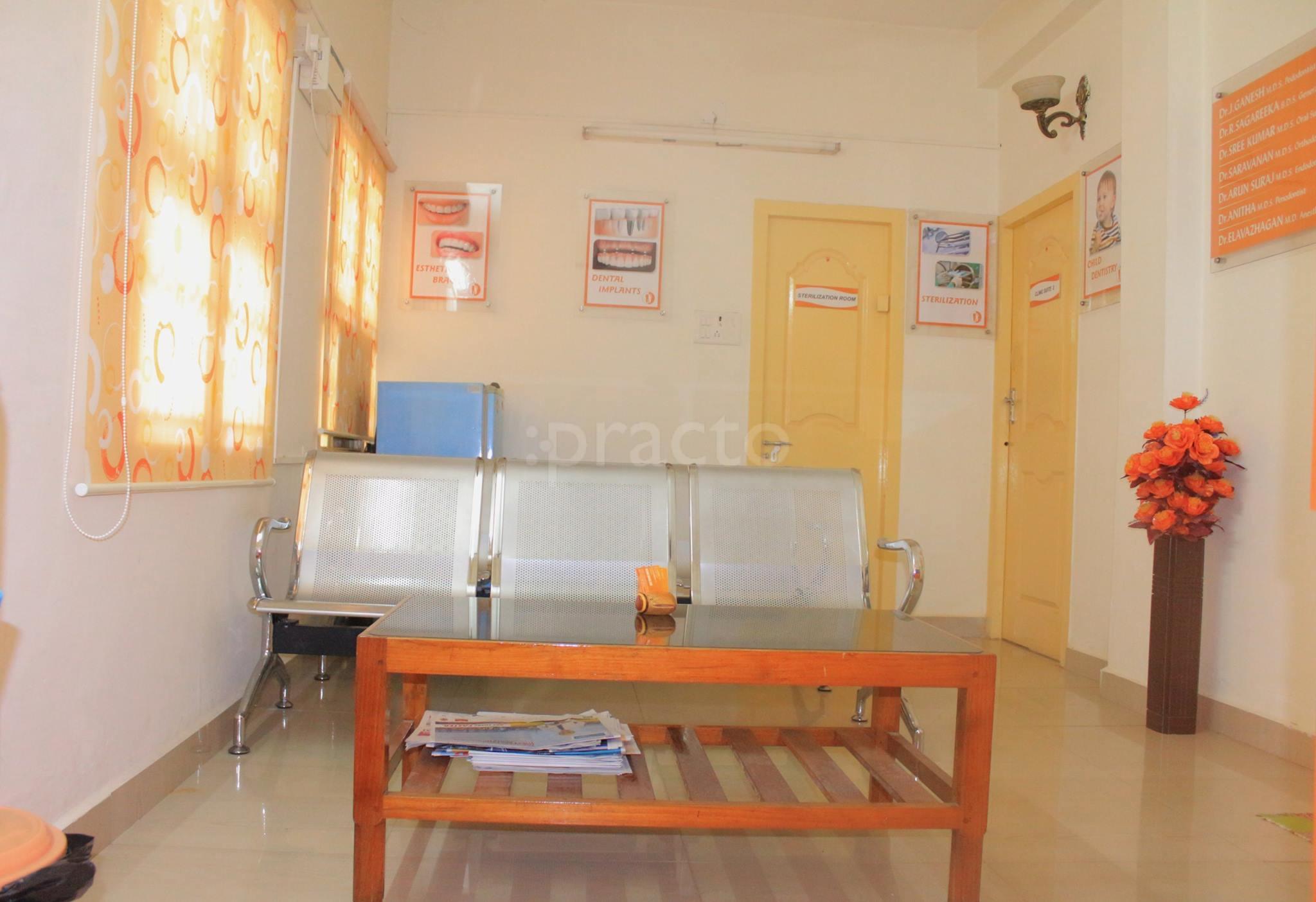 Waiting Area at Reeganz Dental Care Anna Nagar Chennai