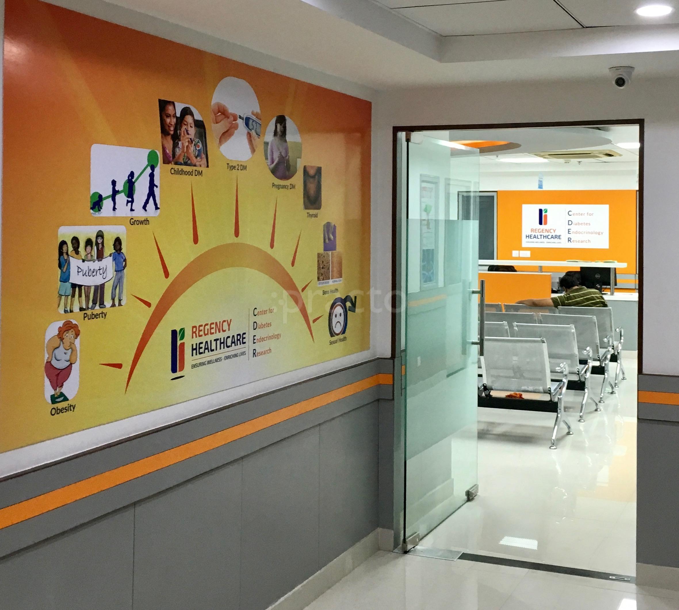 Reception at Regency City Clinic Naveen Market Kanpur
