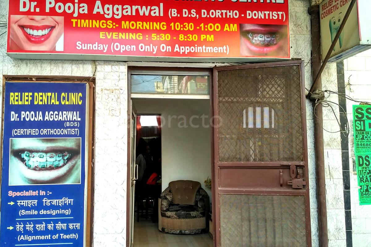 Entrance at Relief Dental & Cosmetic Centre Rohini Delhi
