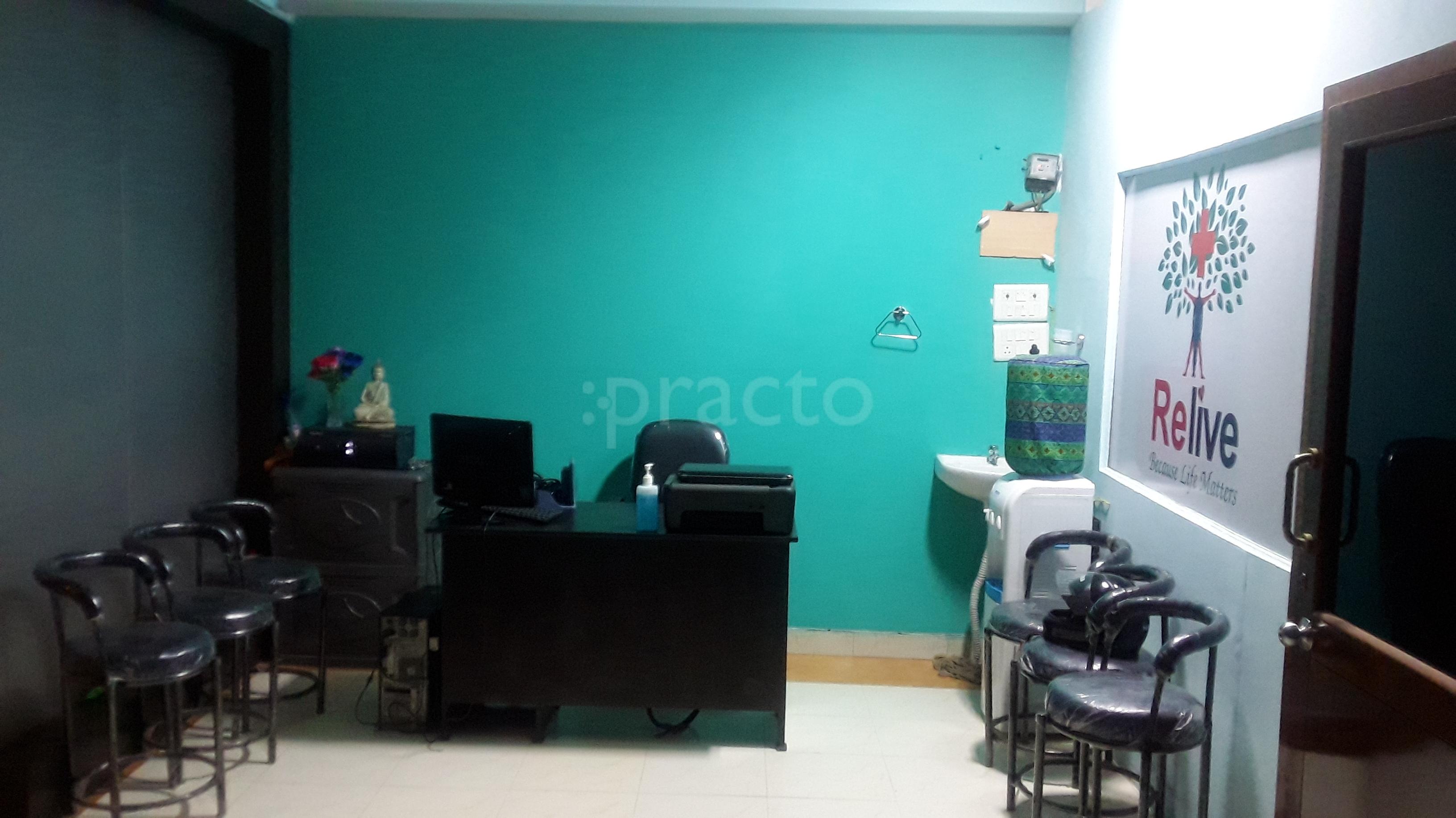 Reception at Relive Dental Care Mehrauli Delhi