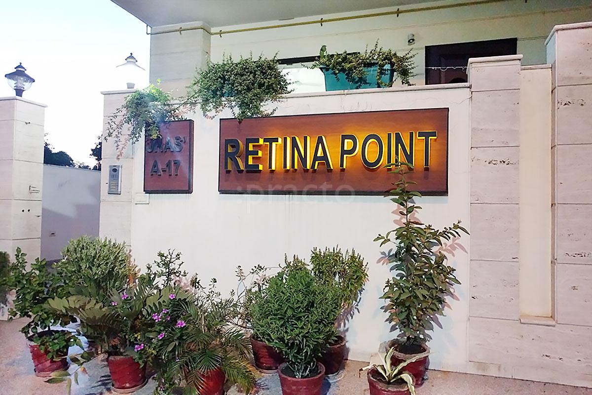 Entrance at Retina Point Dwarka Delhi