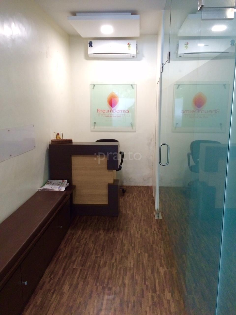 Reception at RheumDerma Clinic Prabhadevi Mumbai