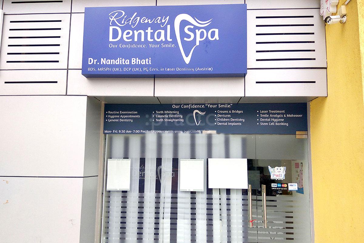 Entrance at Ridgeway Dental Spa Hinjewadi Pune