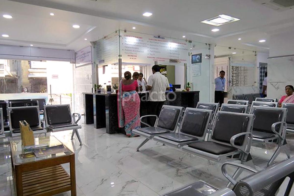 Waiting Area at Rishab Eye Centre Sainikpuri Hyderabad