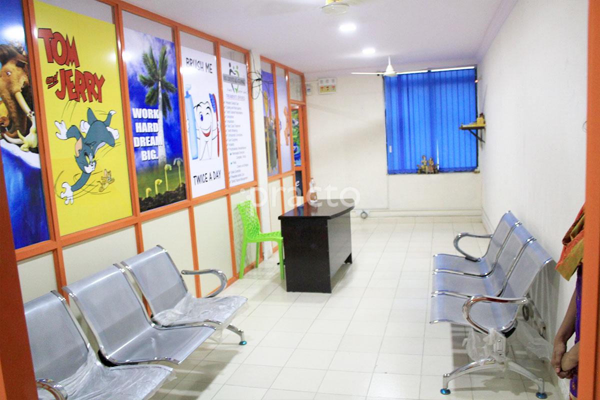 Waiting Area at RK Dental Clinic AS Rao Nagar Hyderabad