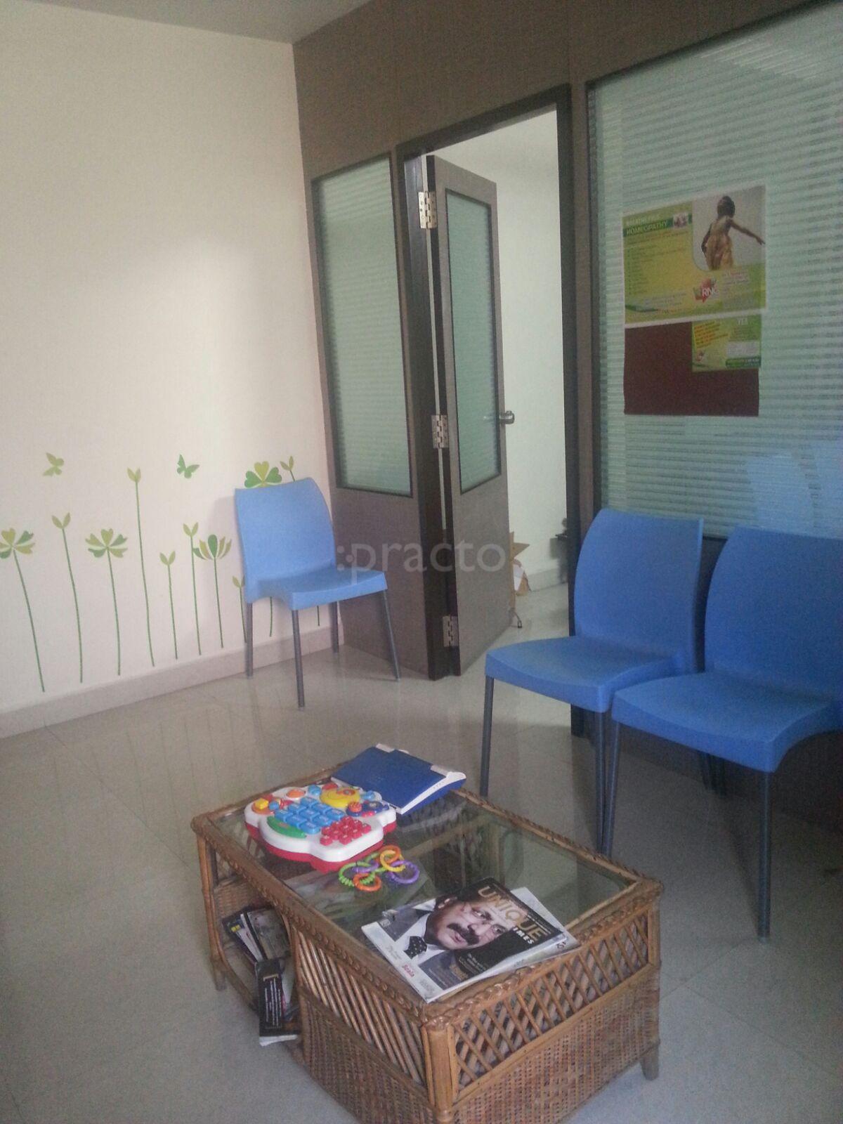 Waiting Area at RNG Advanced Homeo Clinic Kukatpally Hyderabad
