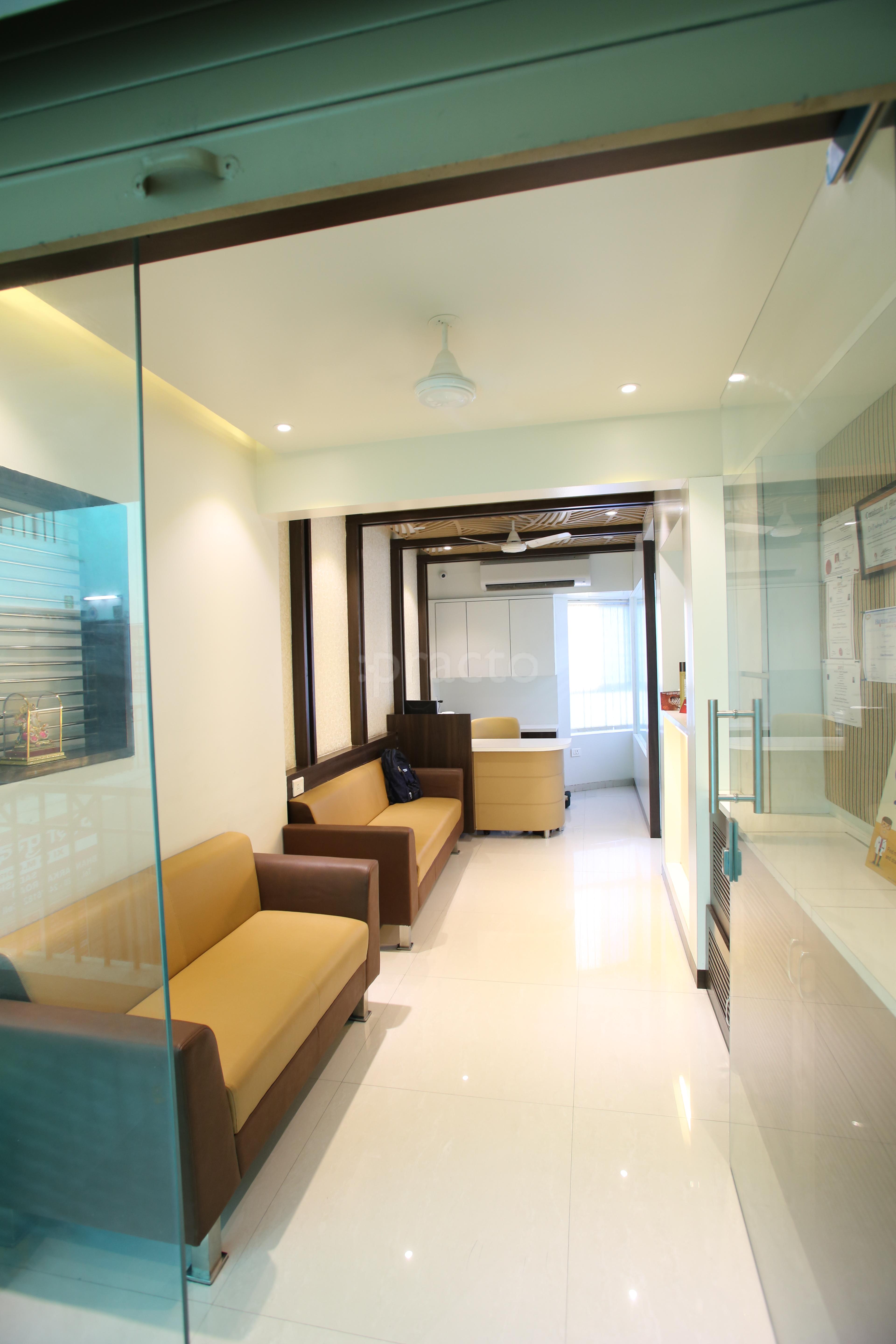 Waiting Area at Root Care Dental, Skin & Hair Clinic Kothrud Pune