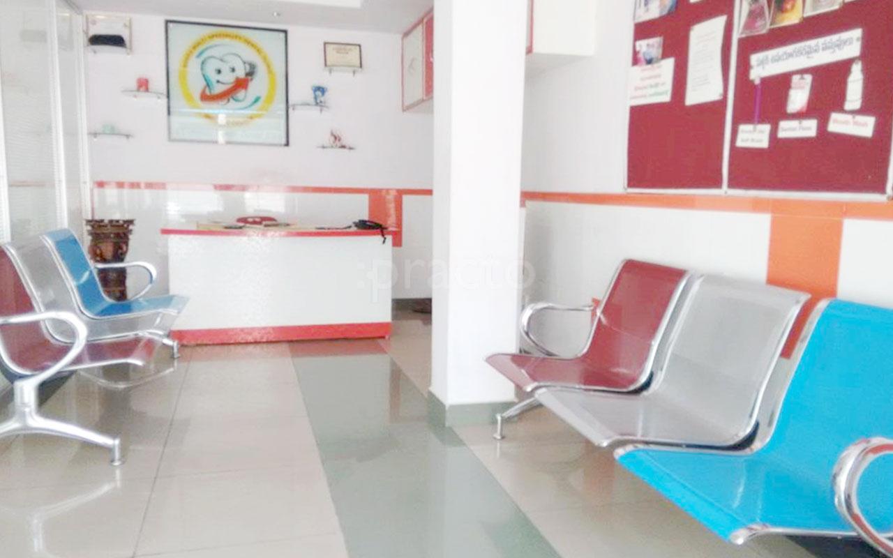 Reception at Roots Dental Clinic And Implant Centre Patamata Vijayawada