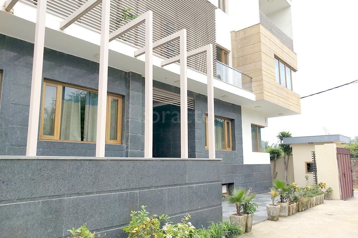 Entrance at Saaol Heart Center Chattarpur Delhi