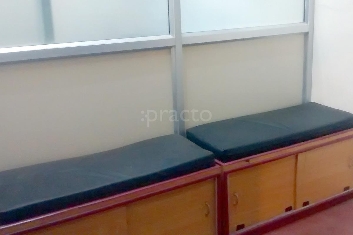 Waiting Area at Safa Clinic Rajiv Nagar Mysore
