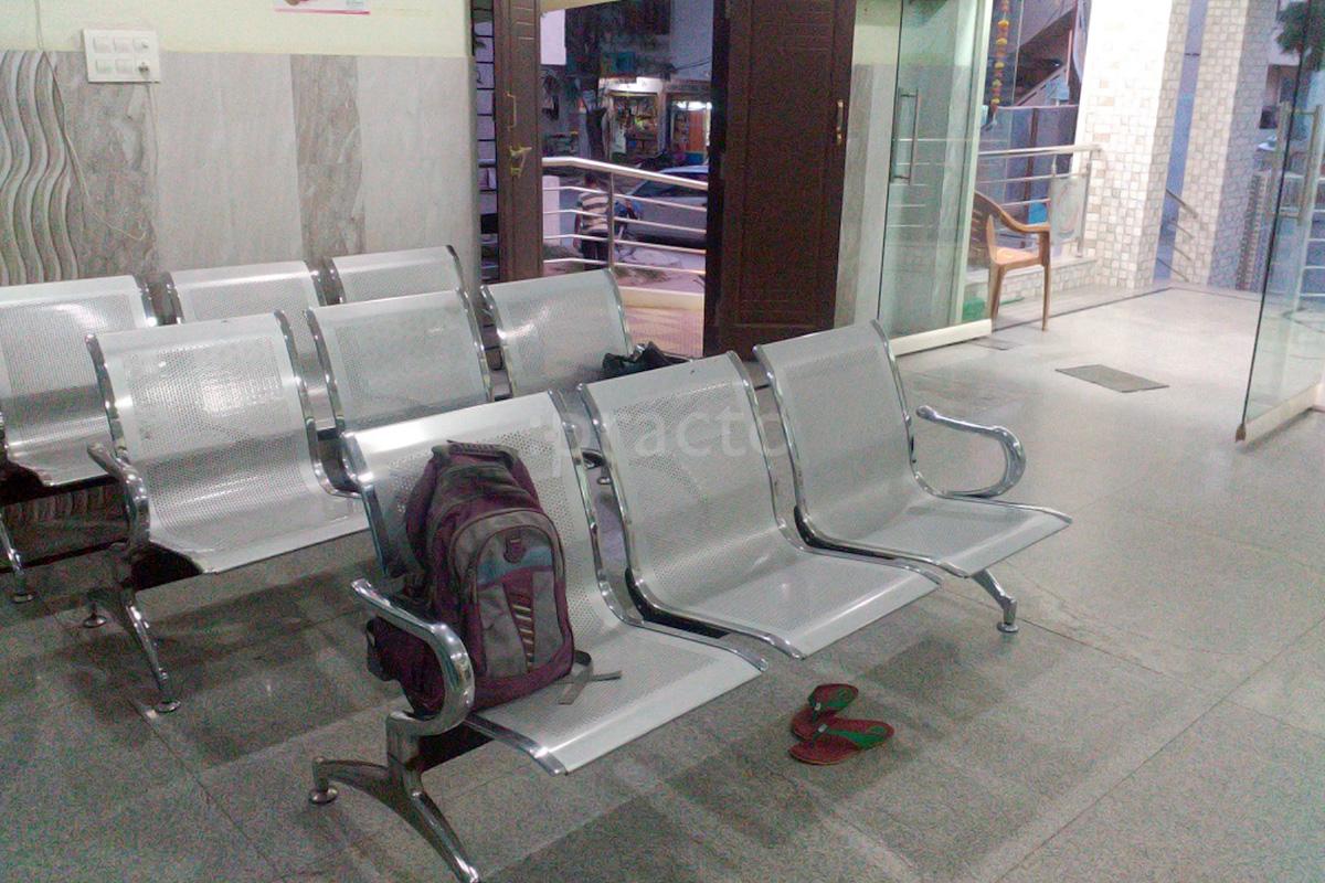 Waiting Area at Safe Mother & Child Hospital Champapet Hyderabad