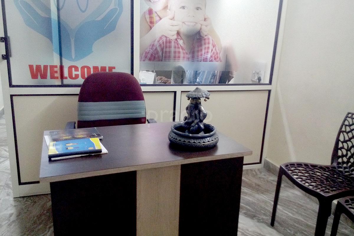 Reception at Sai Advanced Dental Care Bhavanipuram Vijayawada