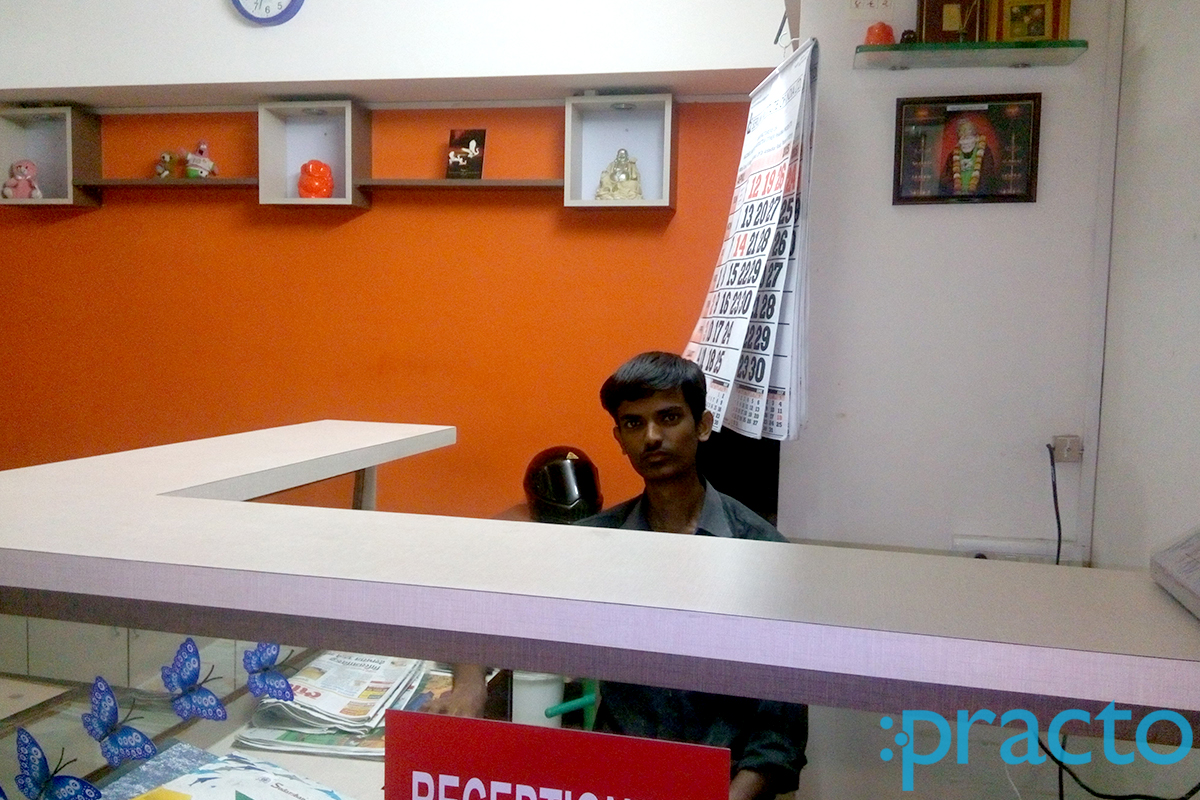 Reception at Sai Children's Clinic Kothrud Pune