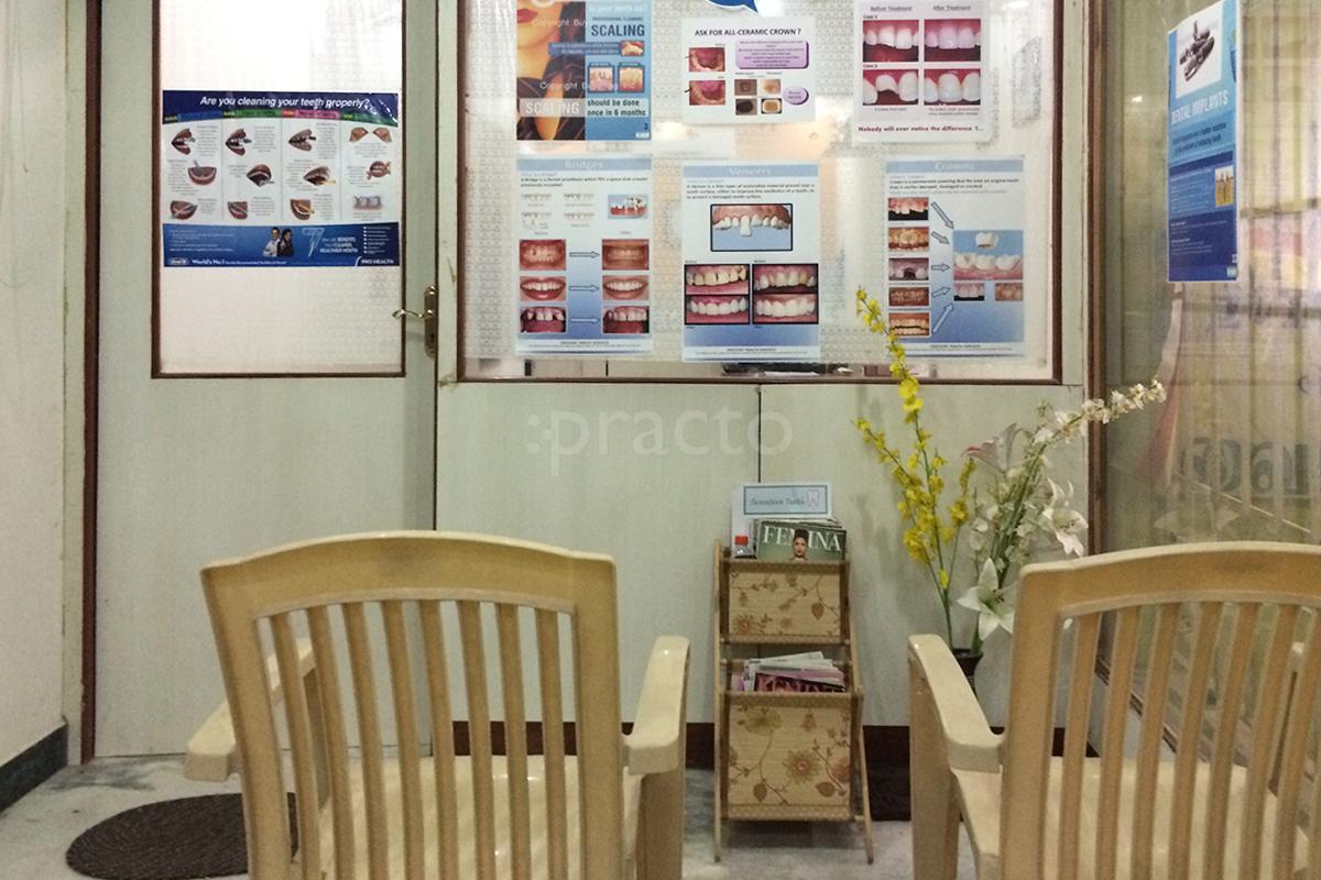 Waiting Area at Sai Dental and Maxillofacial  Centre Valasaravakkam Chennai