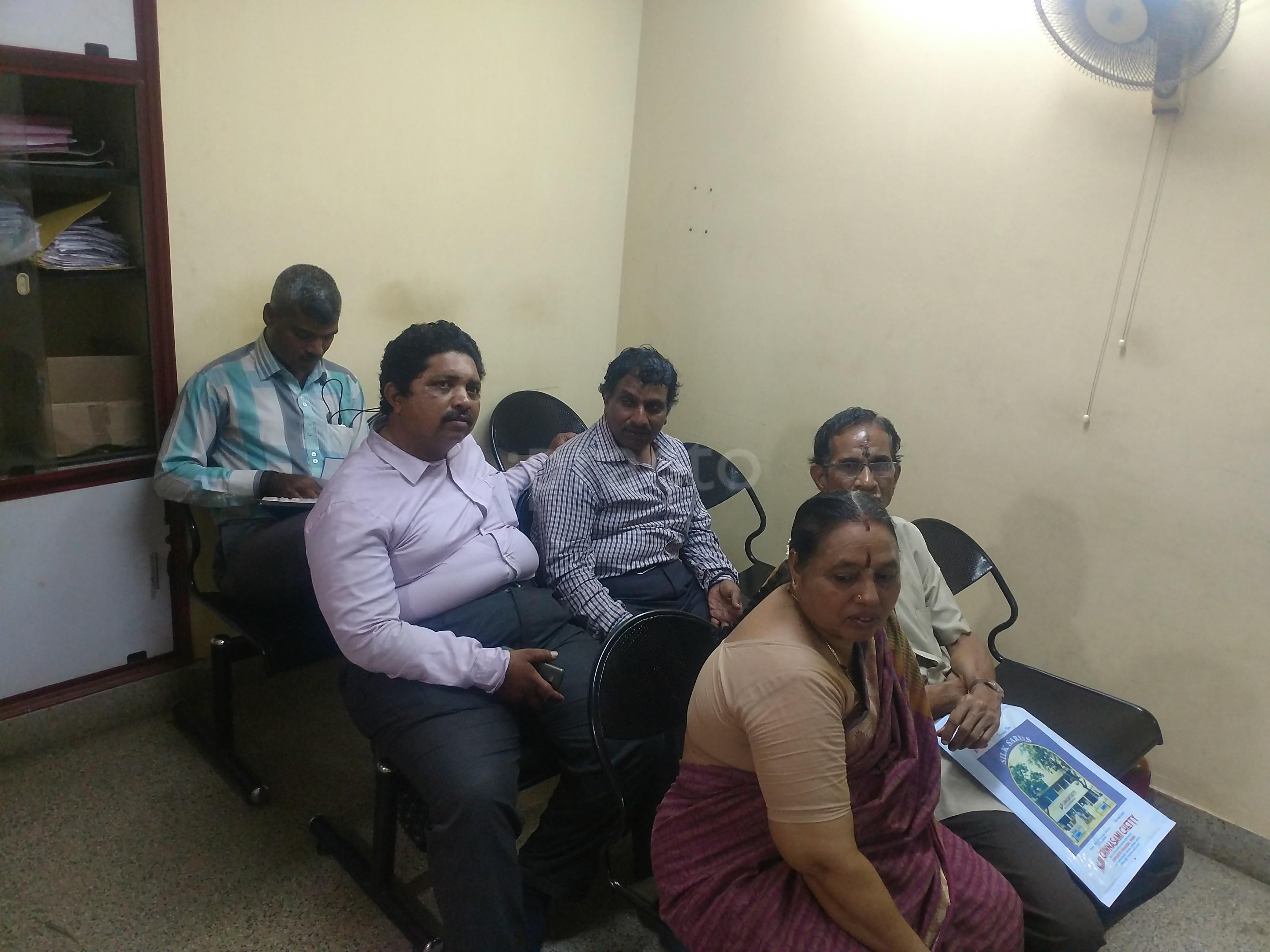Waiting Area at Only Ortho & Sai Homoeo Clinic Velachery Chennai