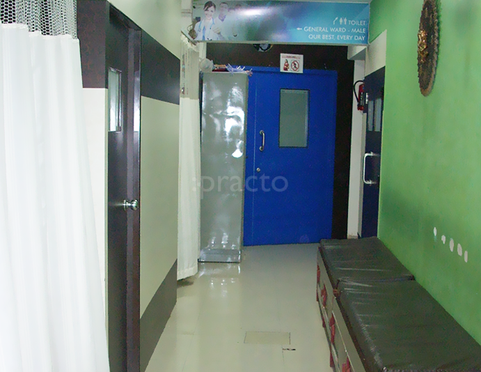 Waiting Area at Sai Jyot Multispeciality Hospital Kopar Khairne Navi Mumbai