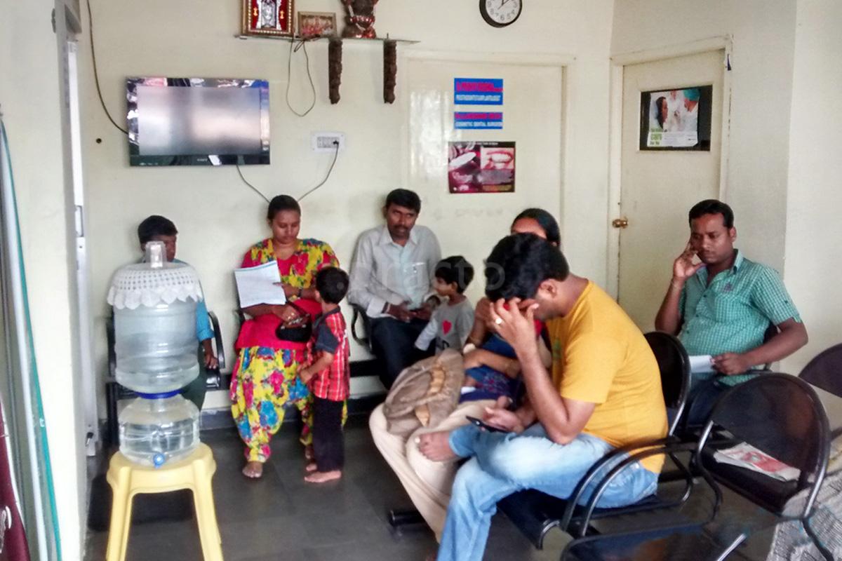 Waiting Area at Saikrishna Clinic Miyapur Hyderabad