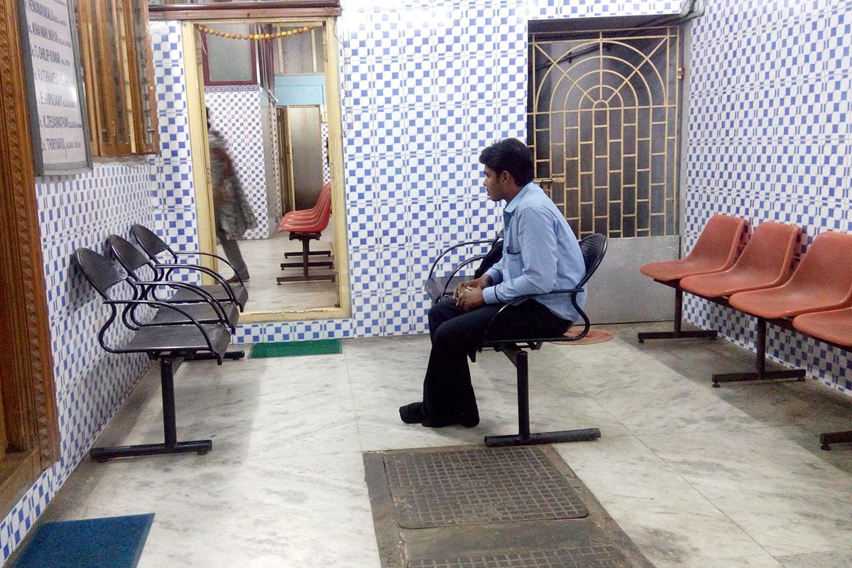 Waiting Area at Sakthi Hospital Royapuram Chennai