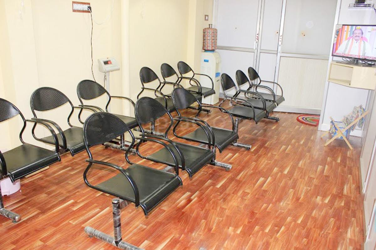 Waiting Area at Salt and Sugar Clinic Thiruvottiyur Chennai